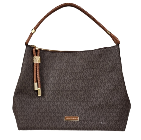 Michael Kors Signature Brown Shoulder Bag - Picture 7 of 16